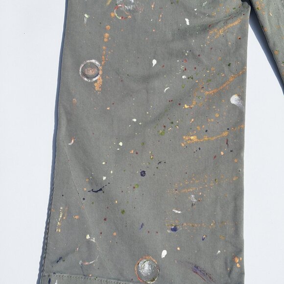 Upcycled Marine Layer Pants Sz 4 - Picture 9 of 11